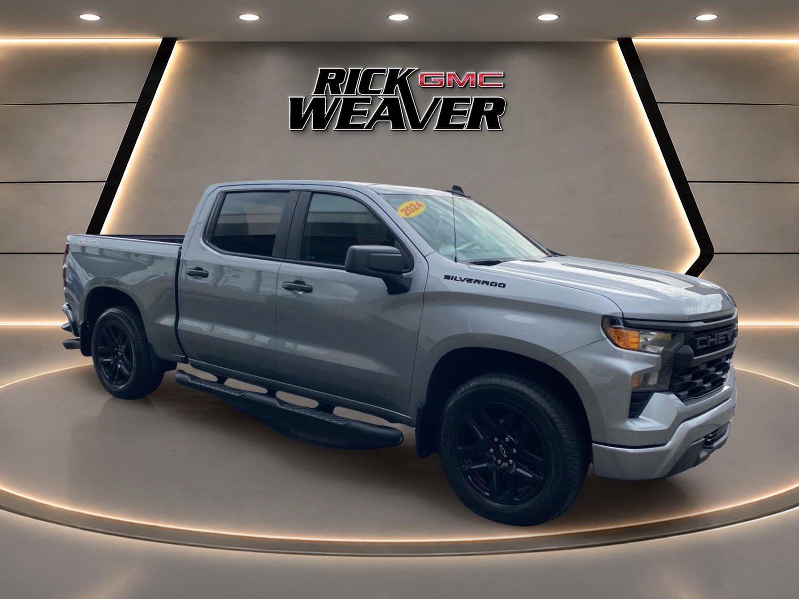 2024 Chevrolet Silverado 1500 Custom at Rick Weaver Chevrolet