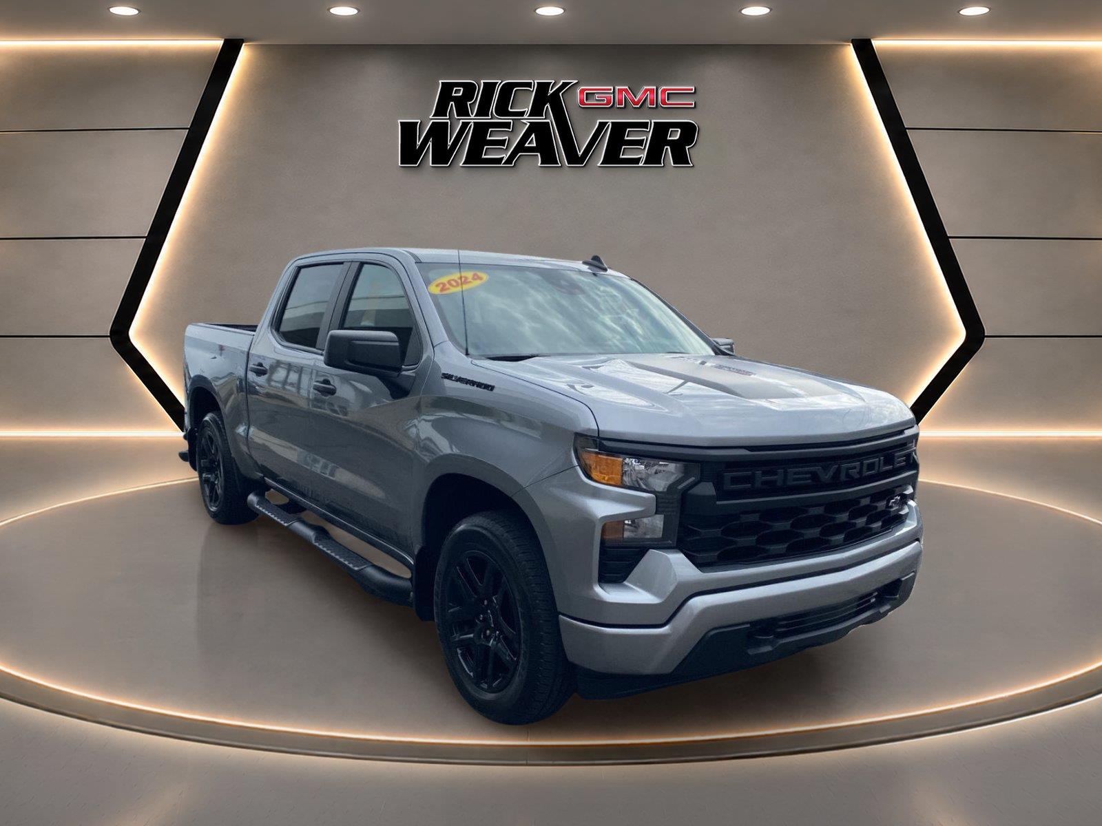 2024 Chevrolet Silverado 1500 Custom at Rick Weaver Chevrolet