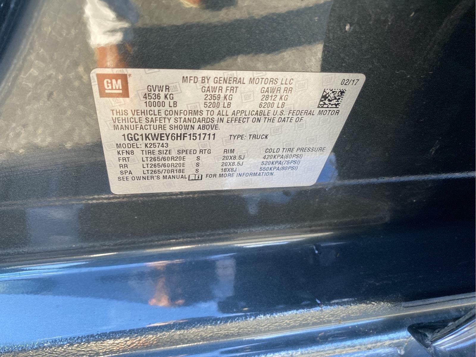 2017 Chevrolet Silverado 2500HD LTZ at Cochran Mazda