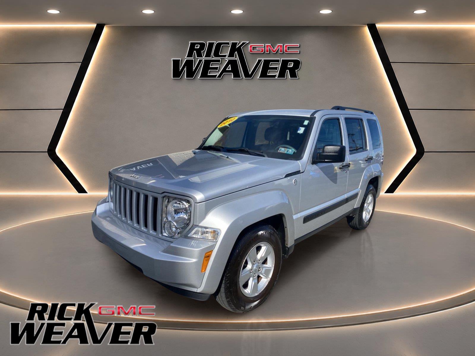 Bright Silver Metallic 2010 Jeep Liberty SUV / Crossover Four-Wheel Drive 4-Speed Automatic