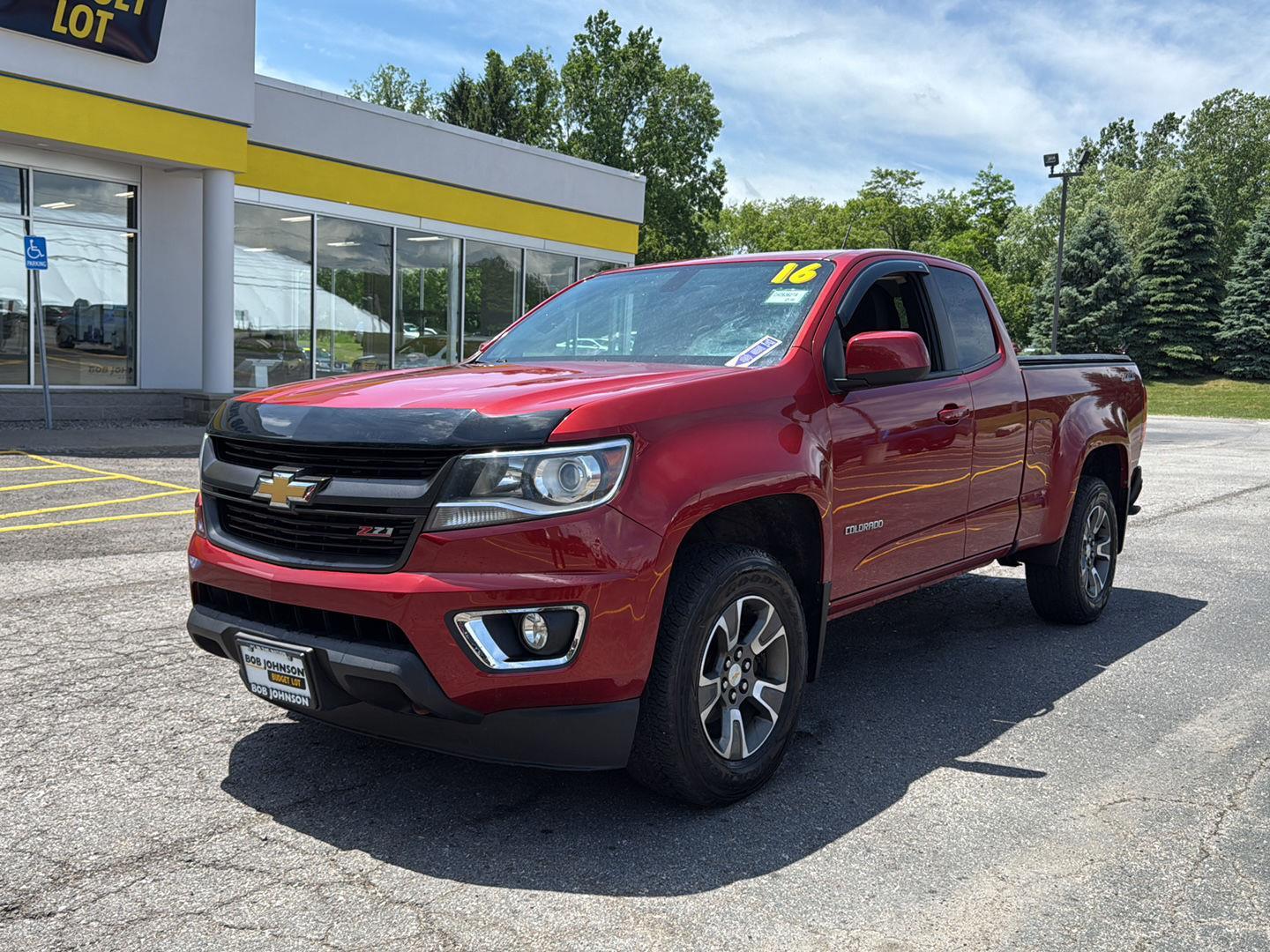 Red Rock Metallic 2016 Chevrolet Colorado Z71 Extended Cab LB 4WD Pickup Truck Four-Wheel Drive 6-Speed Automatic