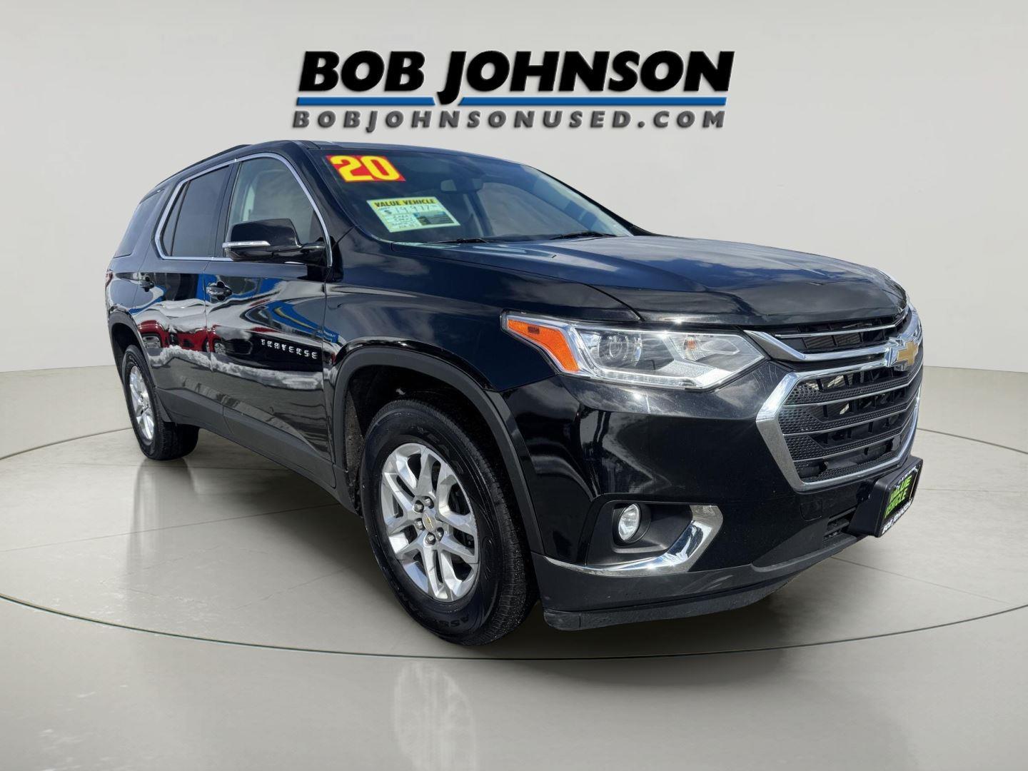 Mosaic Black Metallic 2020 Chevrolet Traverse LT Leather AWD SUV / Crossover Four-Wheel Drive 9-Speed Automatic