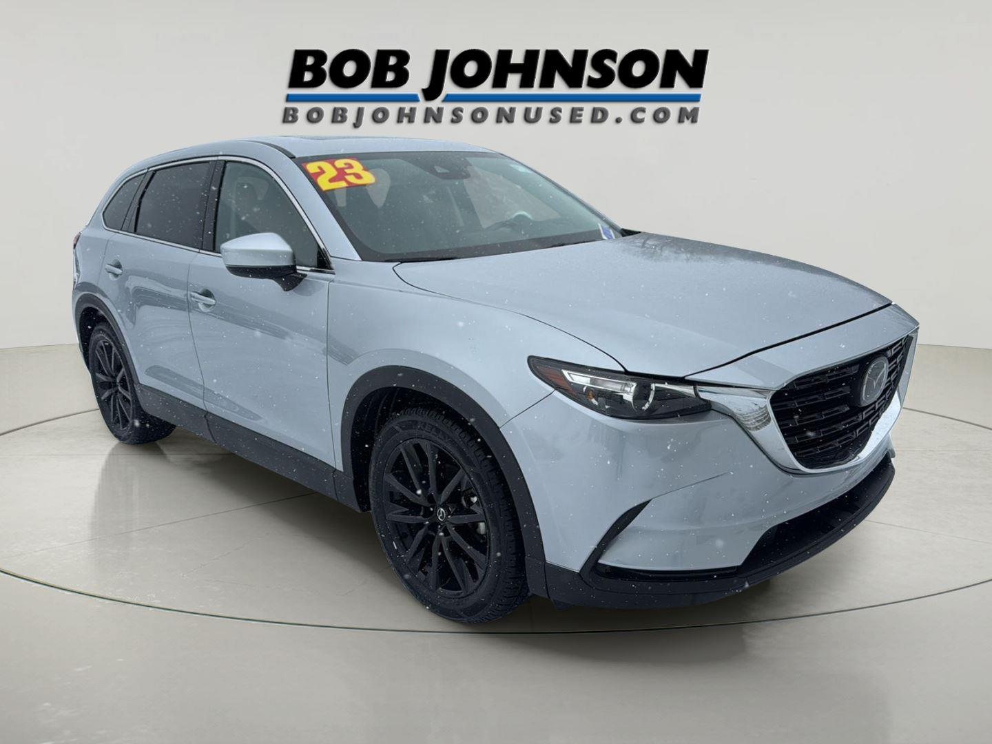 Sonic Silver Metallic 2023 Mazda CX-9 Touring Plus AWD SUV / Crossover All-Wheel Drive Automatic