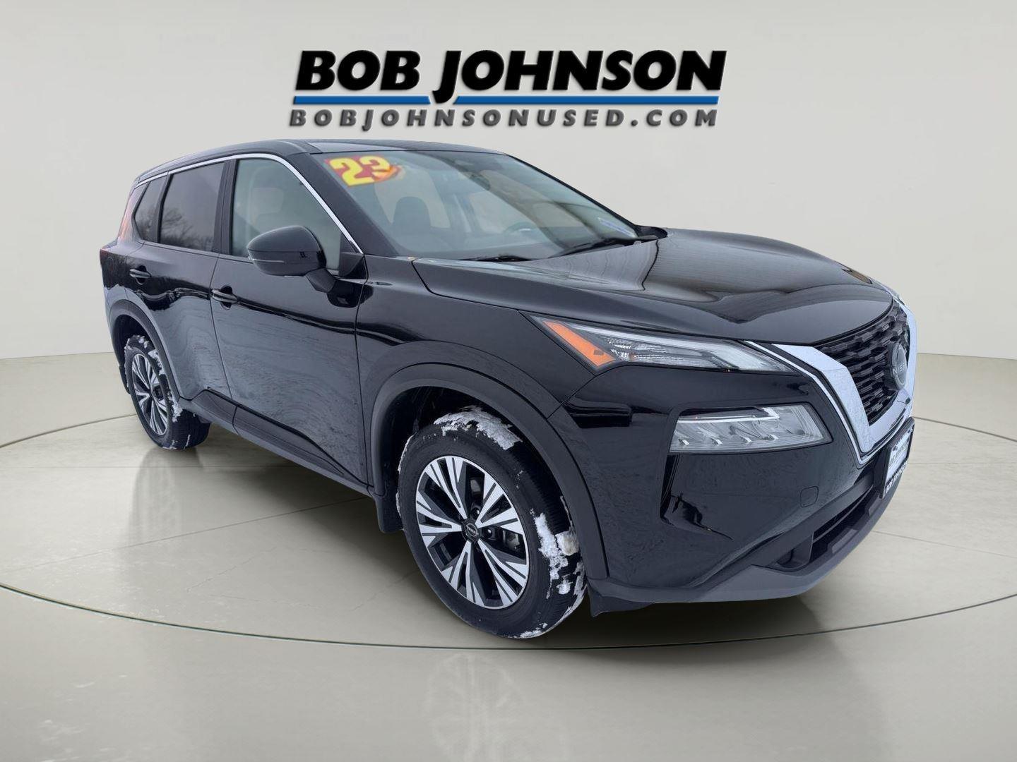 Super Black 2023 Nissan Rogue SV FWD SUV / Crossover Front-Wheel Drive Continuously Variable Transmission