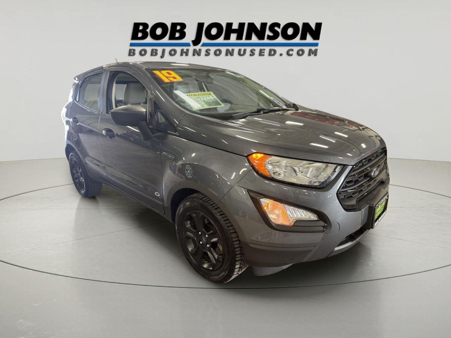 Smoke 2019 Ford EcoSport S FWD SUV / Crossover Front-Wheel Drive 6-Speed Automatic