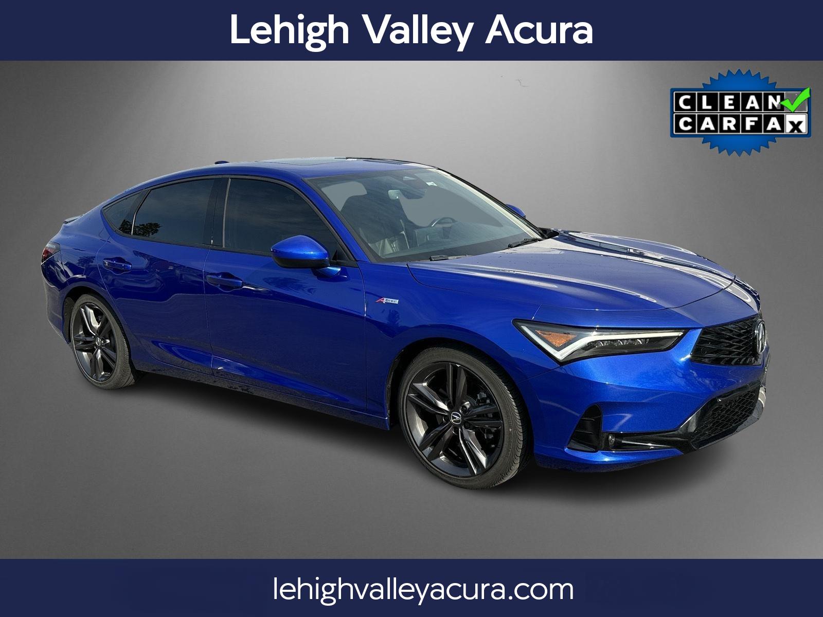 2023 Acura Integra FWD with A-SPEC Package Azul (Apex Blue Pearl) Sedán Tracción delantera Transmisión variable continua