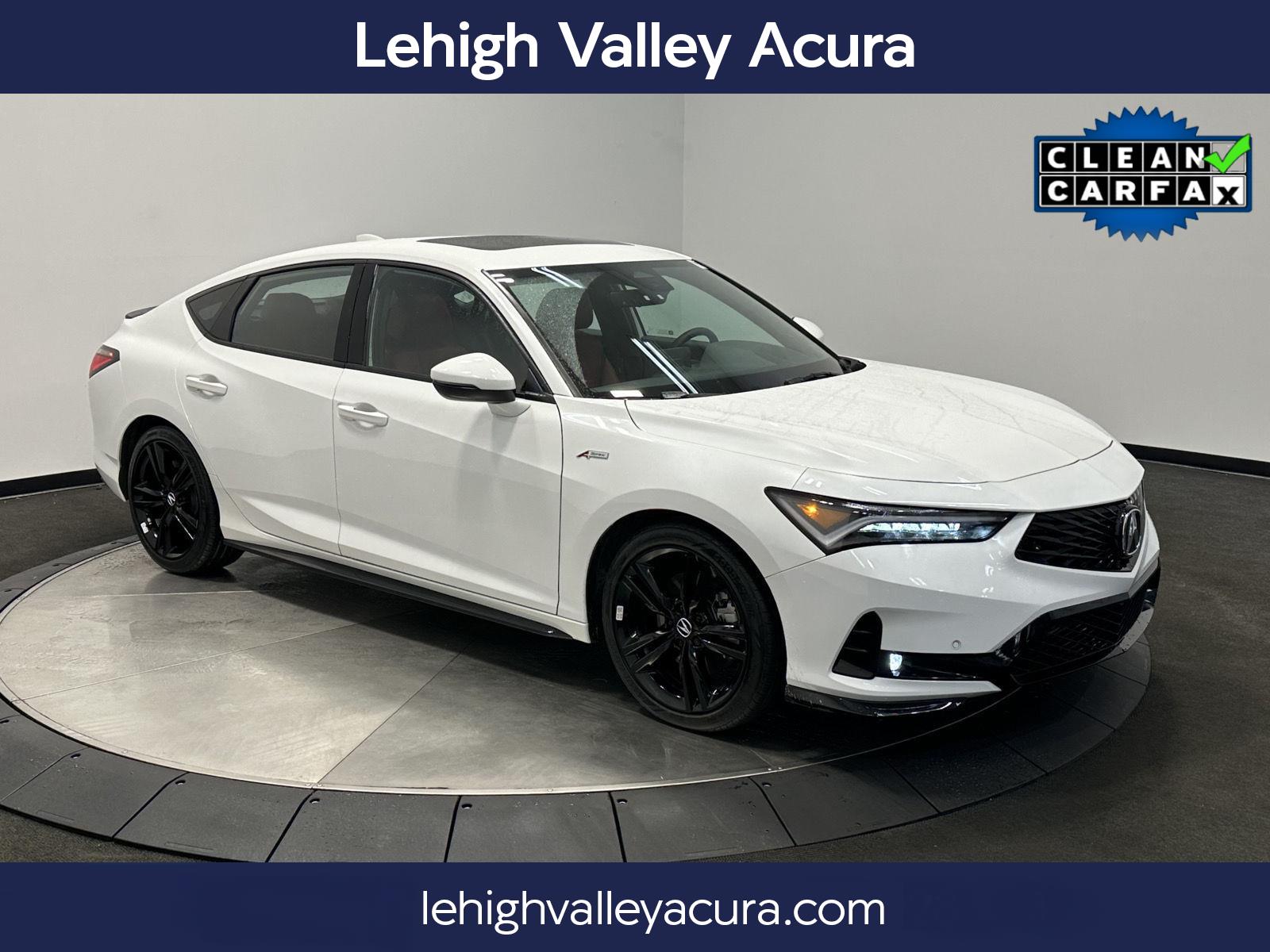 Platinum White Pearl 2026 Acura Integra FWD with Technology and A-SPEC Package Sedan Front-Wheel Drive Continuously Variable Transmission