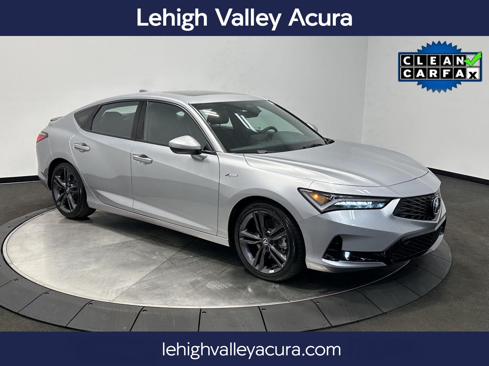 Lunar Silver Metallic 2025 Acura Integra FWD with A-SPEC Package Sedan Front-Wheel Drive Continuously Variable Transmission