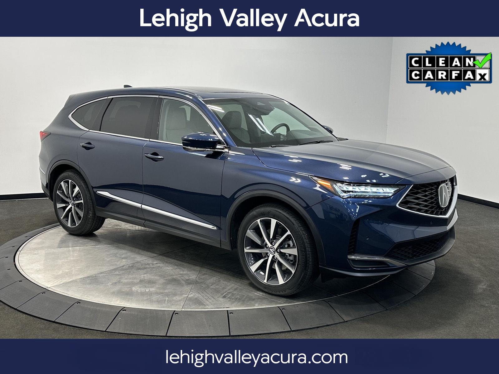 Canyon River Blue Metallic 2026 Acura MDX SH-AWD with Technology Package SUV / Crossover All-Wheel Drive Automatic