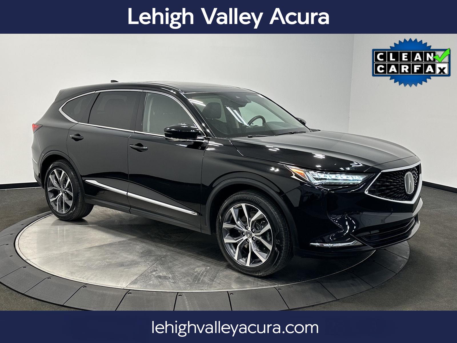 Majestic Black Pearl 2022 Acura MDX SH-AWD with Technology Package SUV / Crossover All-Wheel Drive Automatic