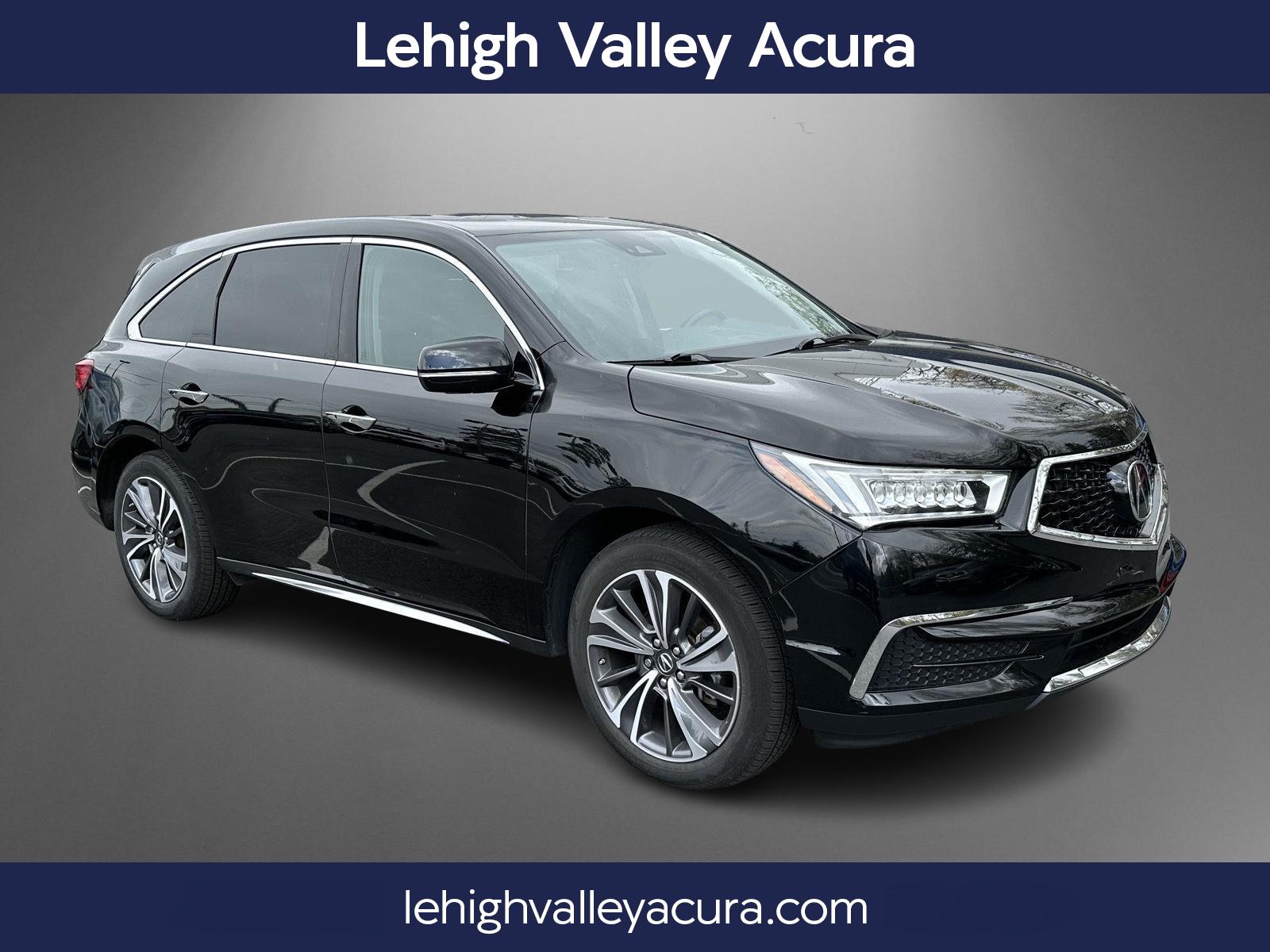 Majestic Black Pearl 2019 Acura MDX SH-AWD with Technology Package SUV / Crossover All-Wheel Drive Automatic