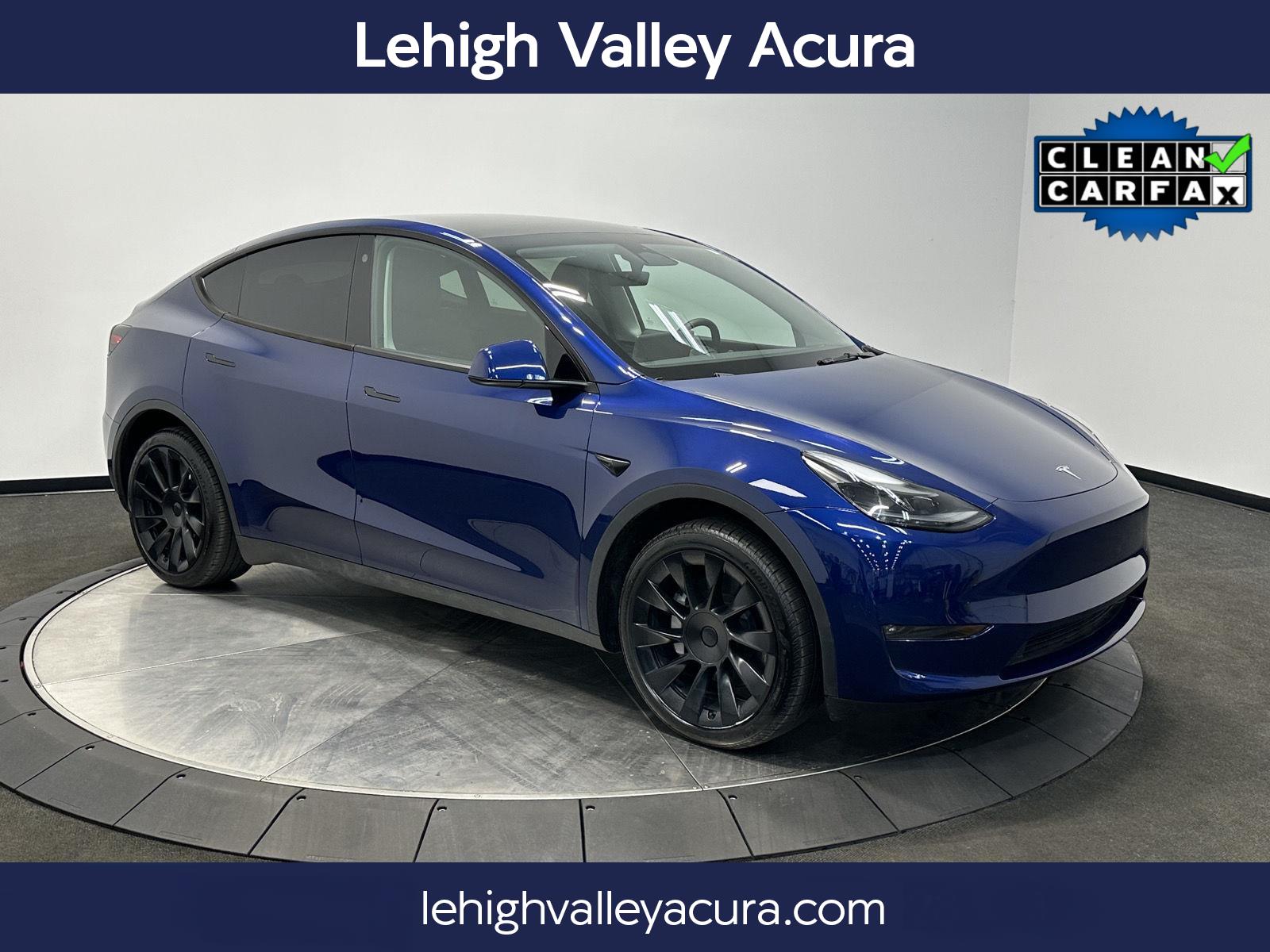 Deep Blue Metallic 2023 Tesla Model Y Long Range AWD SUV / Crossover All-Wheel Drive Automatic