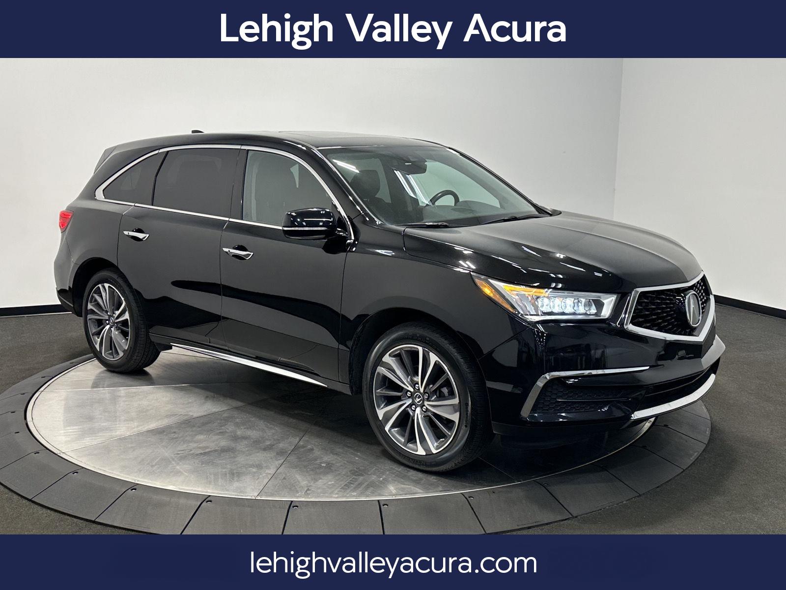 Majestic Black Pearl 2019 Acura MDX SH-AWD with Technology Package SUV / Crossover All-Wheel Drive Automatic