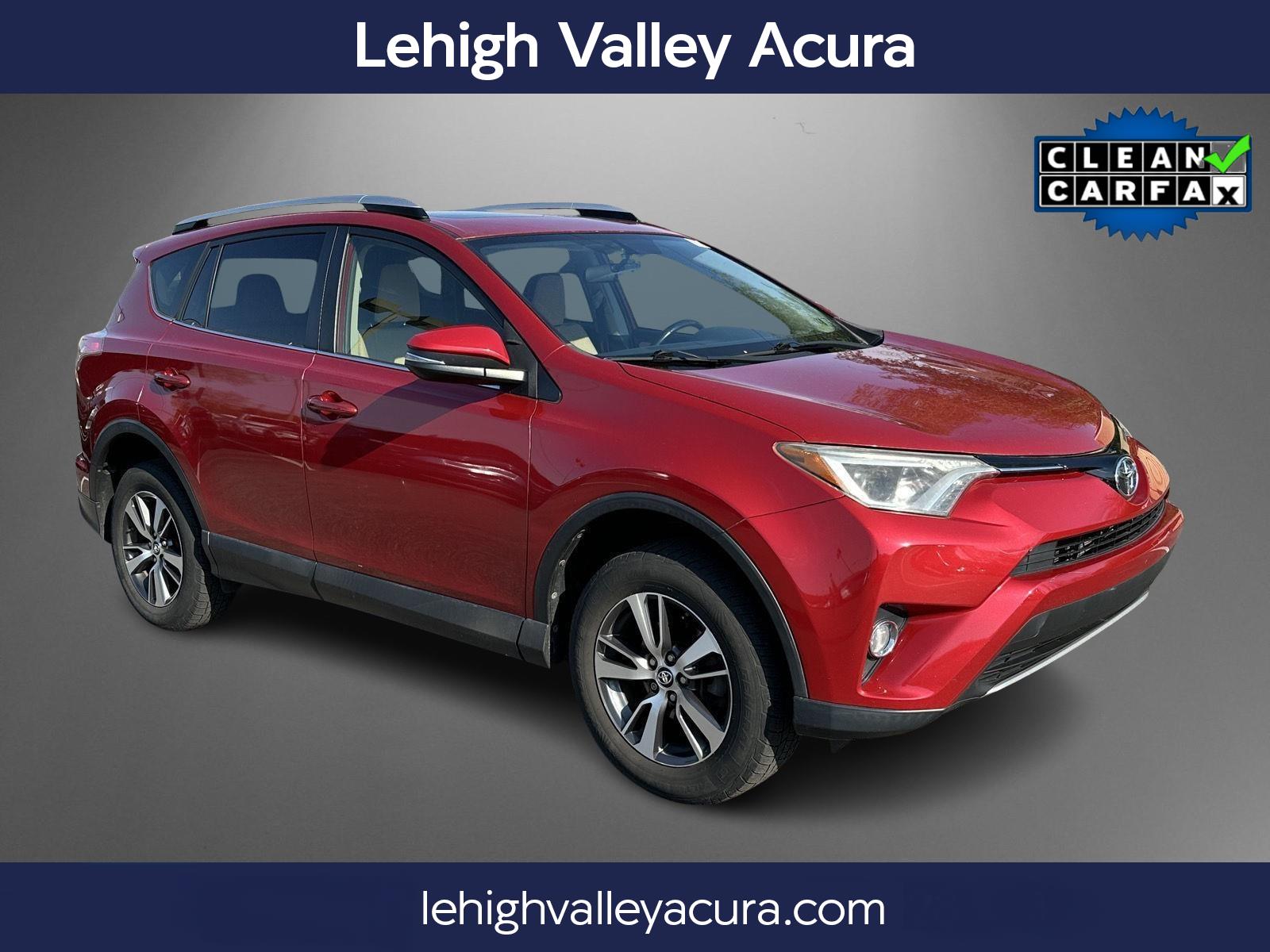 Barcelona Red Metallic 2016 Toyota RAV4 XLE AWD SUV / Crossover All-Wheel Drive Automatic