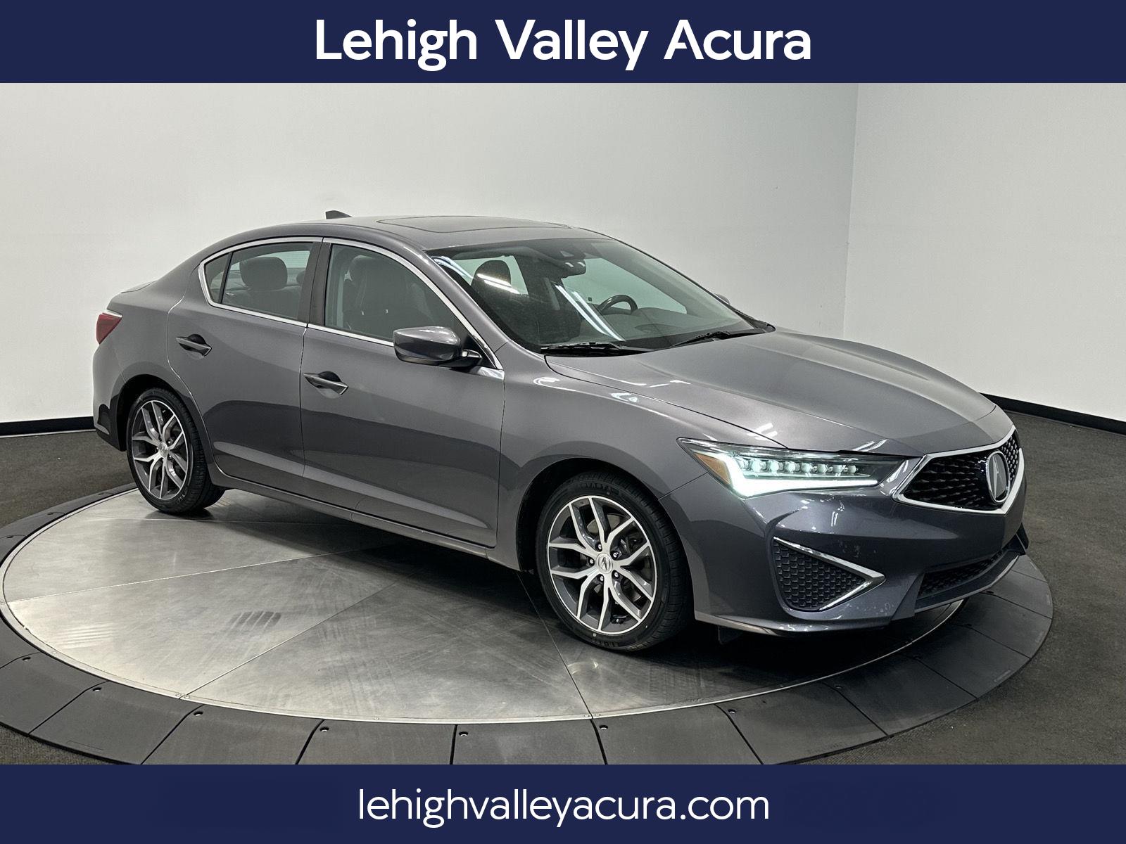 Gray (Modern Steel Metallic) 2019 Acura ILX FWD with Premium Package Sedan Front-Wheel Drive Automatic