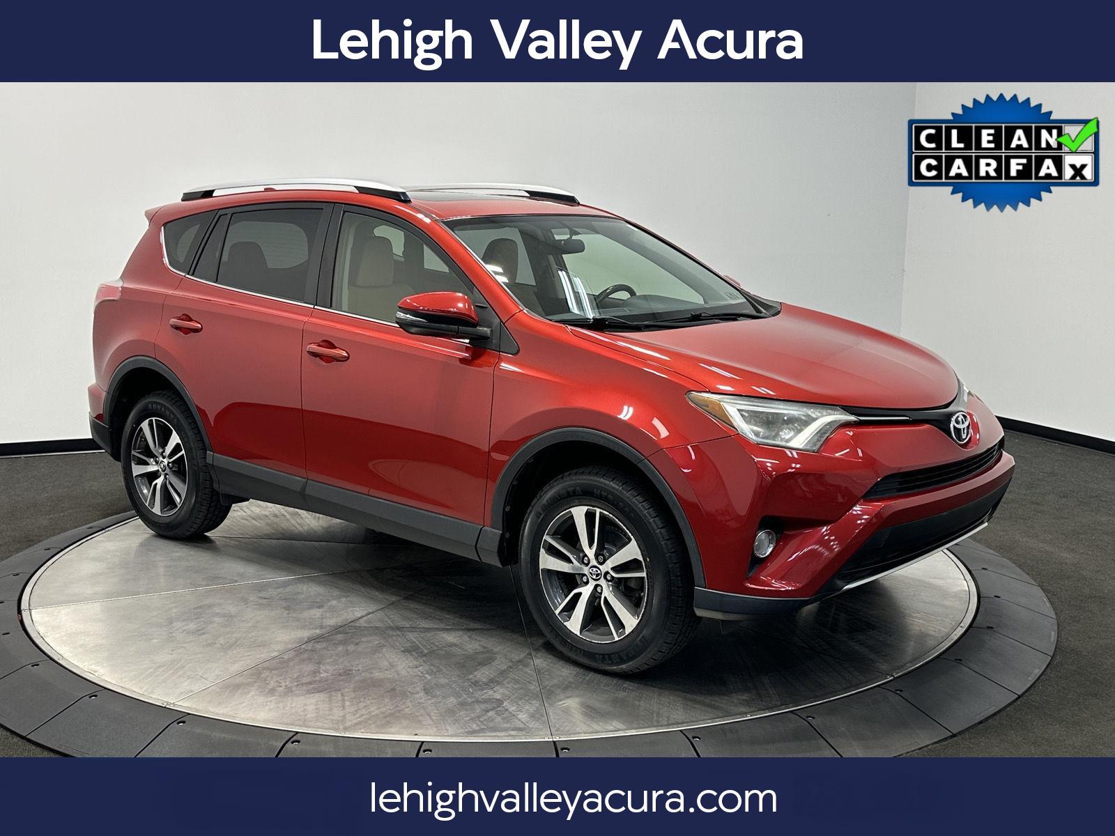 Barcelona Red Metallic 2016 Toyota RAV4 XLE AWD SUV / Crossover All-Wheel Drive Automatic