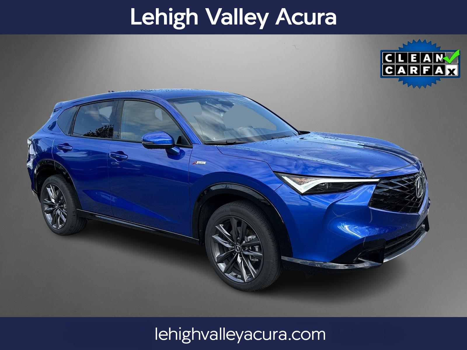 Adriatic Blue Sea Metallic 2025 Acura ADX SH-AWD with A-SPEC Package SUV / Crossover All-Wheel Drive Continuously Variable Transmission