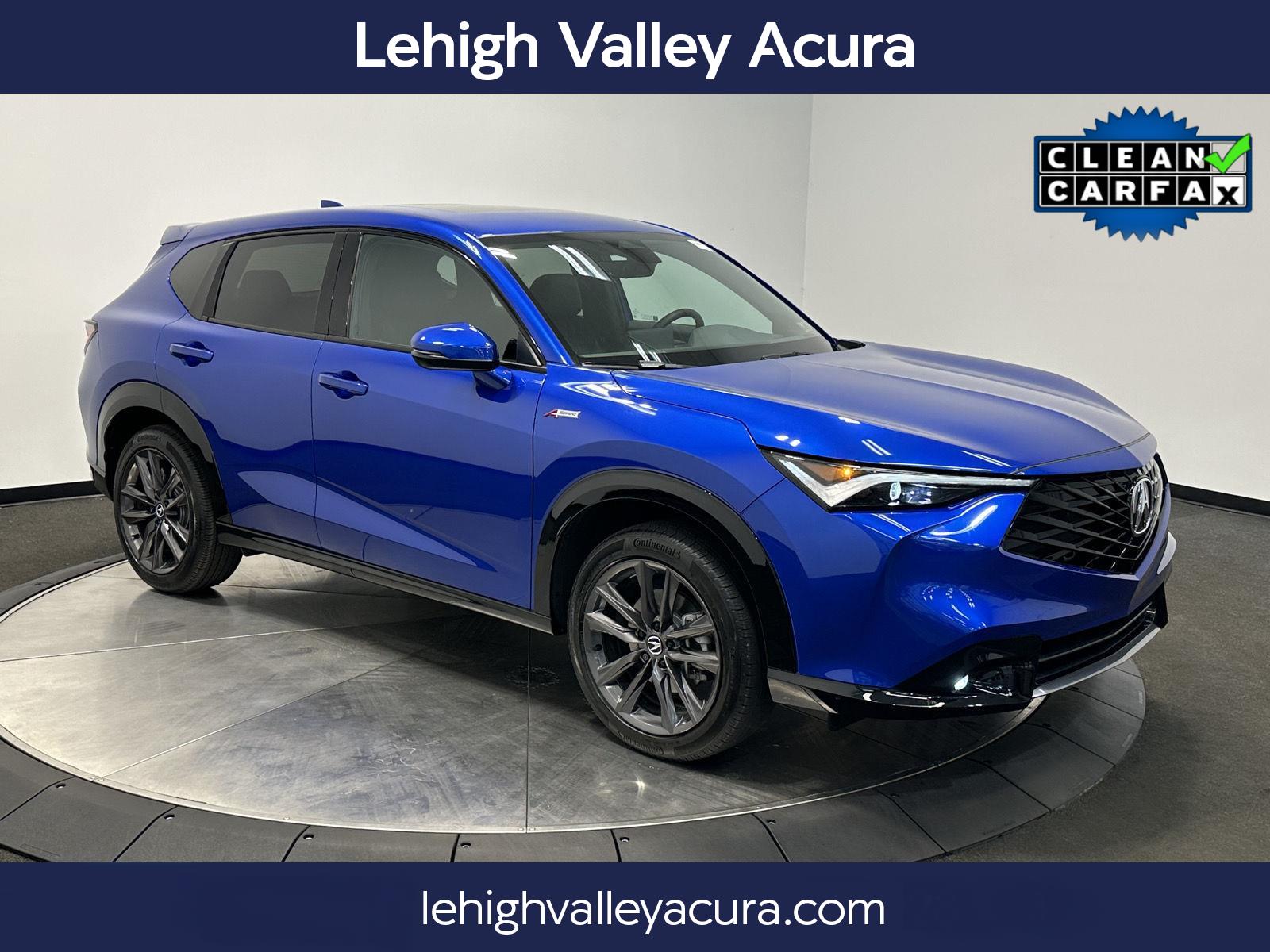 Adriatic Blue Sea Metallic 2025 Acura ADX SH-AWD with A-SPEC Package SUV / Crossover All-Wheel Drive Continuously Variable Transmission