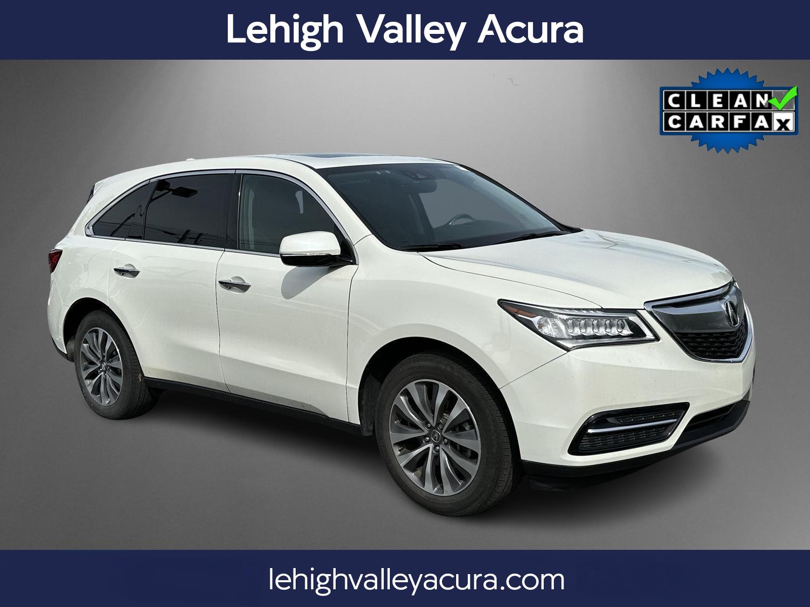 2016 Acura MDX SH-AWD with Technology Package