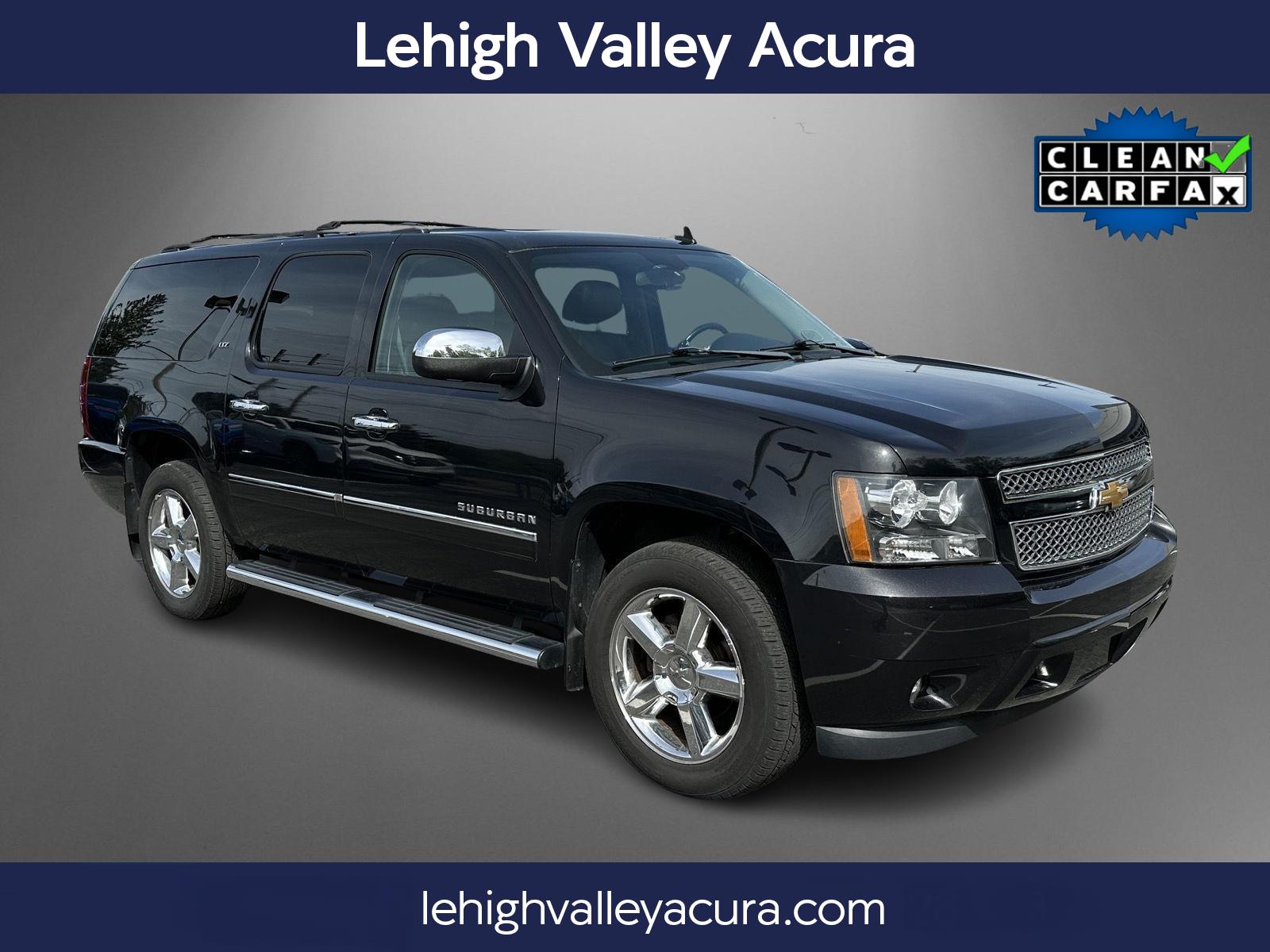 Black Granite Metallic 2012 Chevrolet Suburban 1500 LTZ 4WD SUV / Crossover Four-Wheel Drive 6-Speed Automatic Overdrive