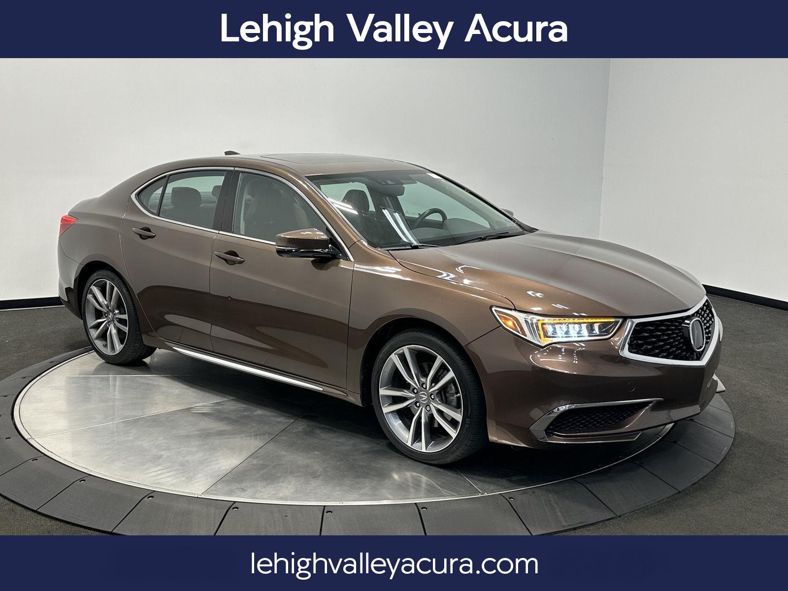 Brown (Canyon Bronze Metallic) 2020 Acura TLX Sedan Front-Wheel Drive Automatic