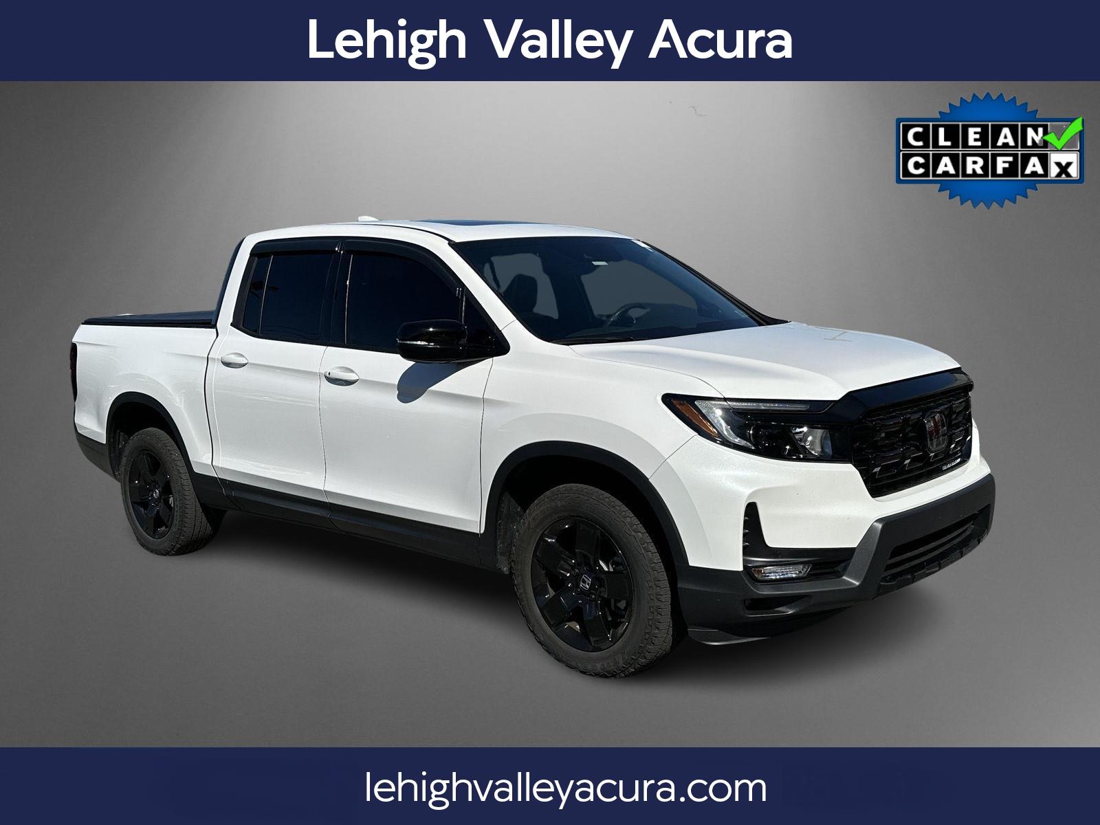 Platinum White Pearl 2025 Honda Ridgeline Pickup Truck All-Wheel Drive Automatic