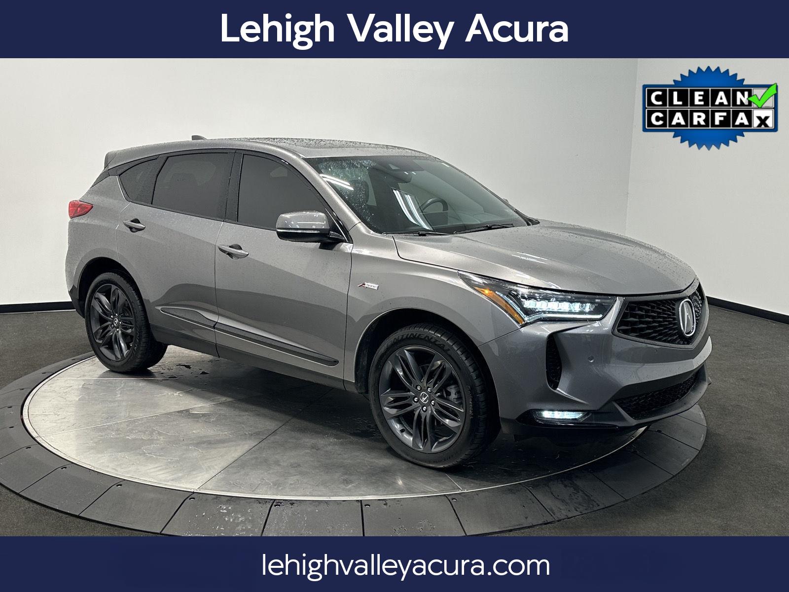 Liquid Carbon Metallic 2023 Acura RDX SUV / Crossover All-Wheel Drive Automatic