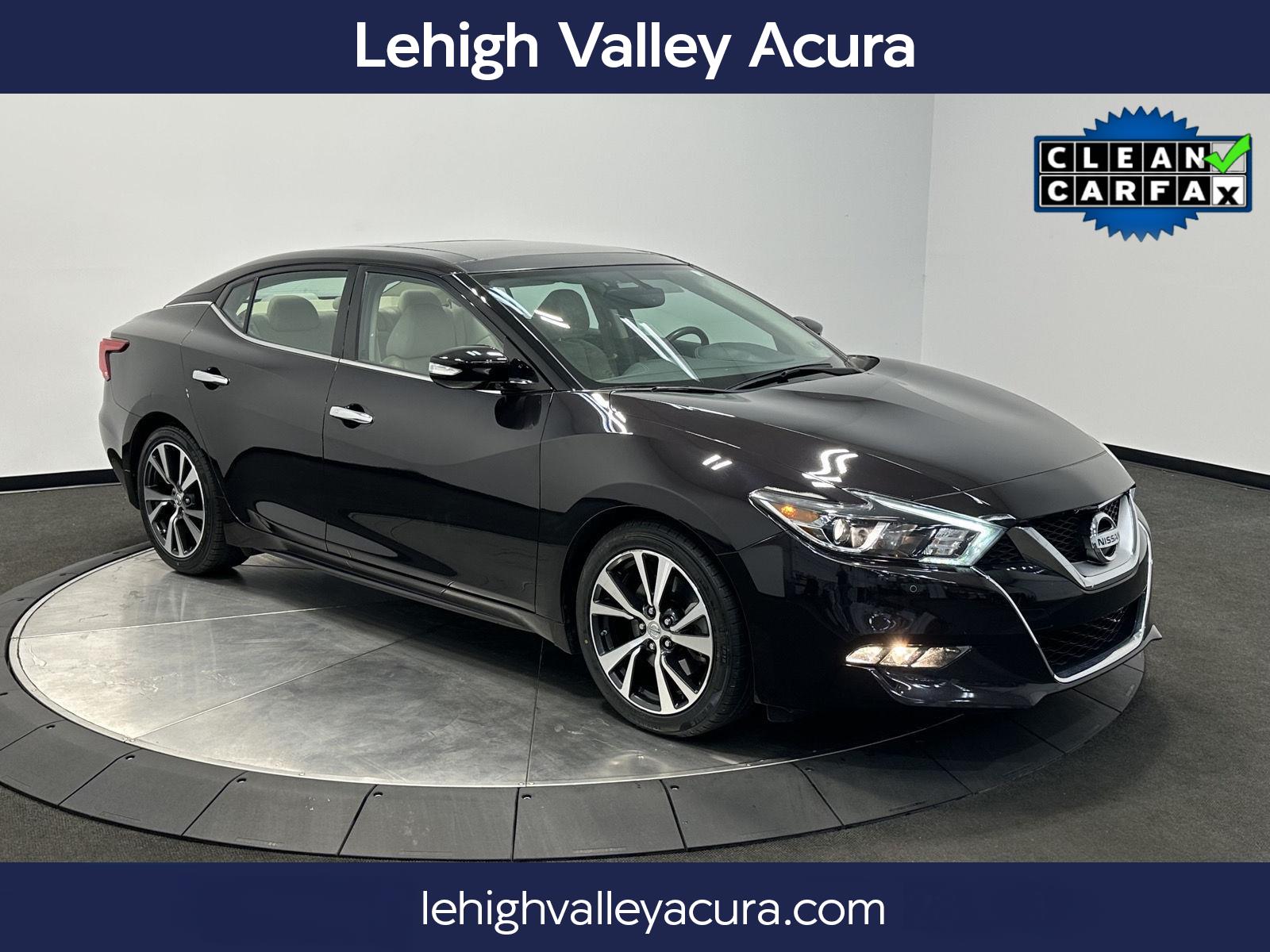 Bordeaux Black 2017 Nissan Maxima Sedan Front-Wheel Drive Continuously Variable Transmission