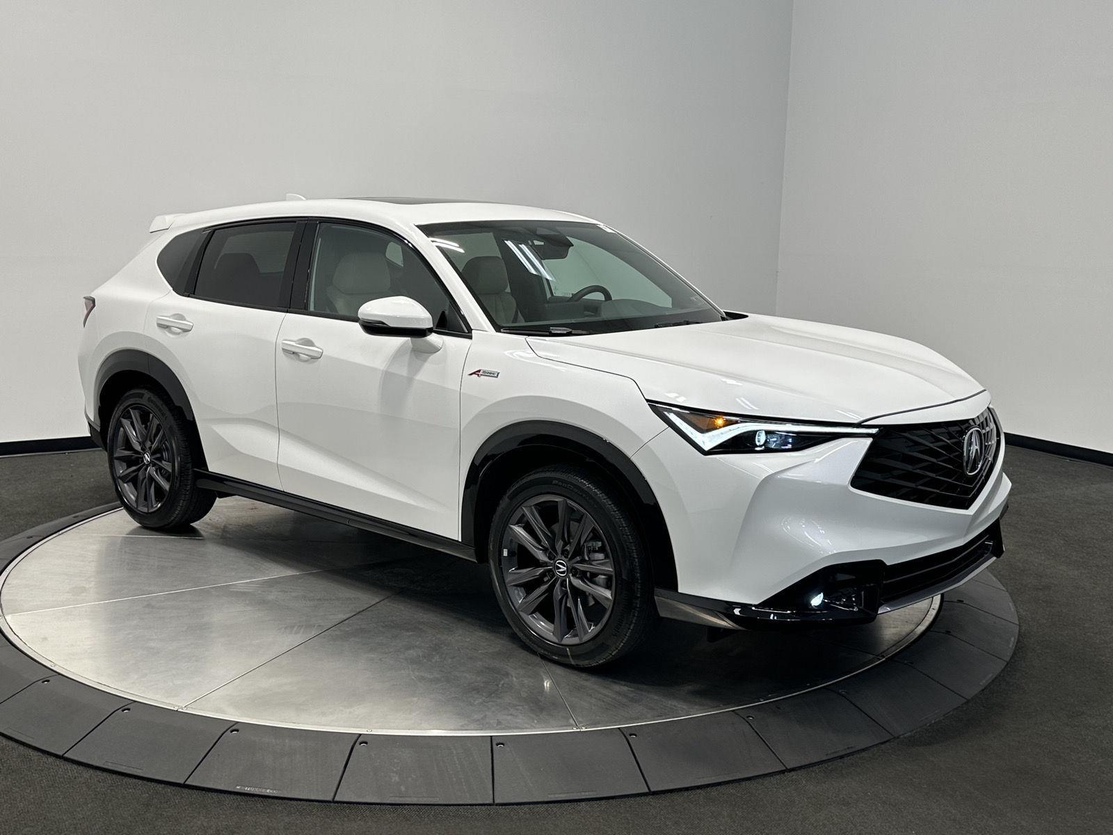 Platinum White Pearl 2025 Acura ADX SUV / Crossover Front-Wheel Drive Continuously Variable Transmission
