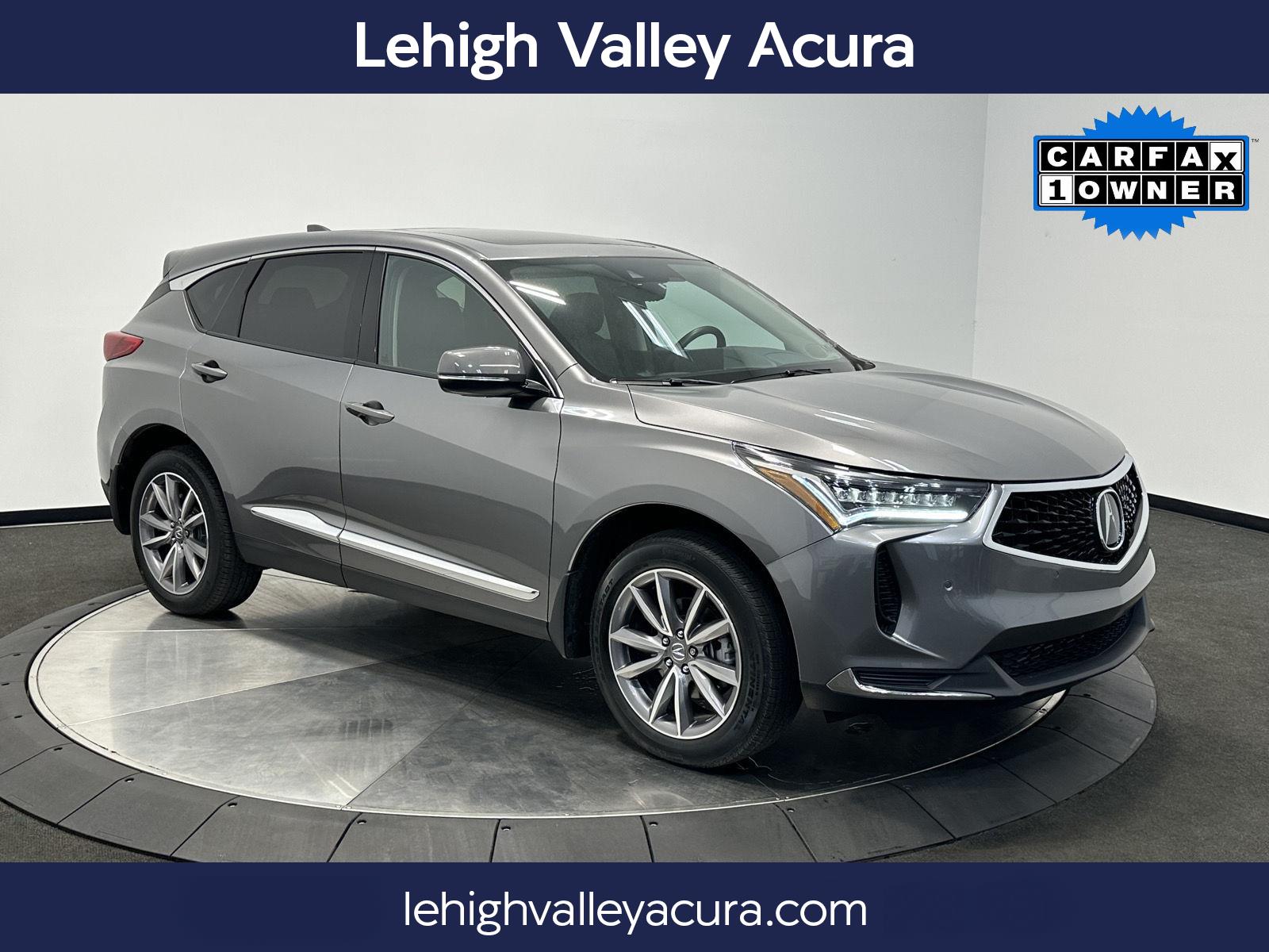 Liquid Carbon Metallic 2023 Acura RDX SUV / Crossover All-Wheel Drive Automatic
