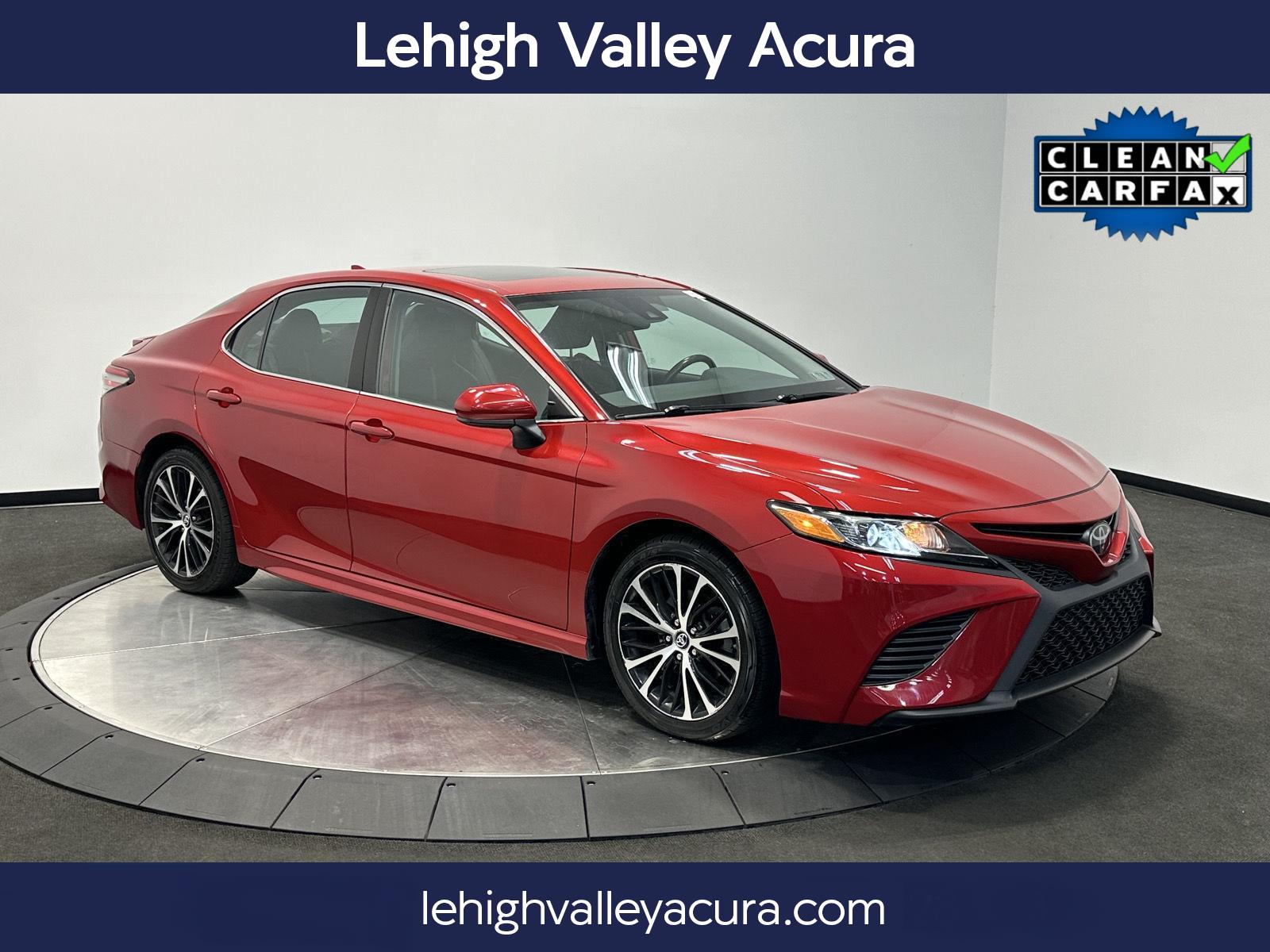Supersonic Red 2019 Toyota Camry Sedan Front-Wheel Drive Automatic