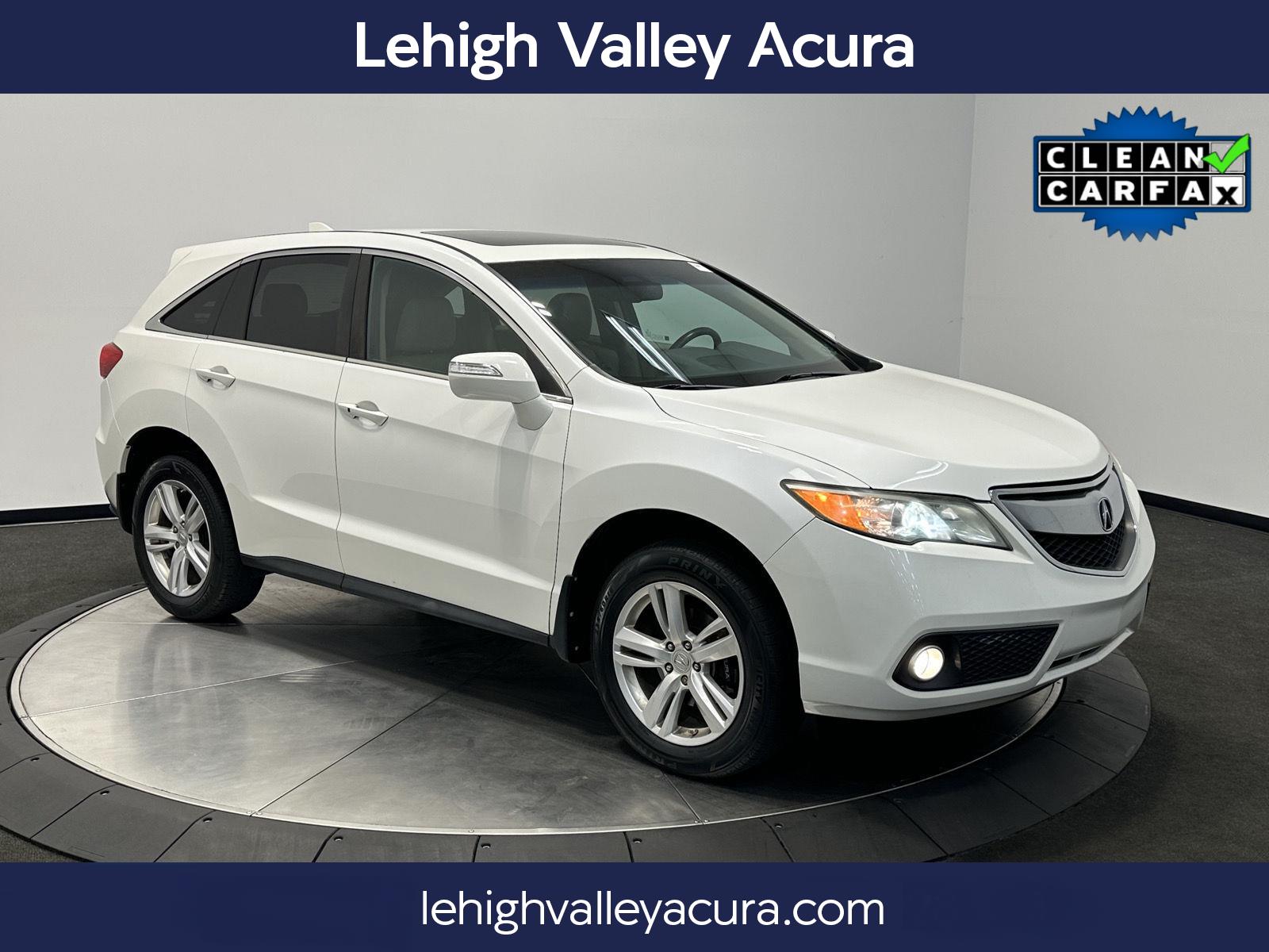 White Diamond Pearl 2015 Acura RDX SUV / Crossover All-Wheel Drive Automatic