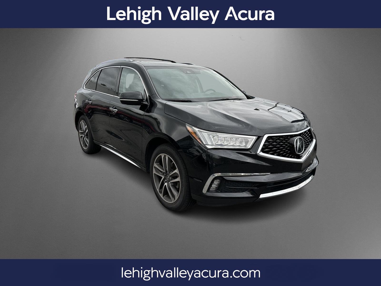 Crystal Black Pearl 2017 Acura MDX SUV / Crossover All-Wheel Drive Automatic