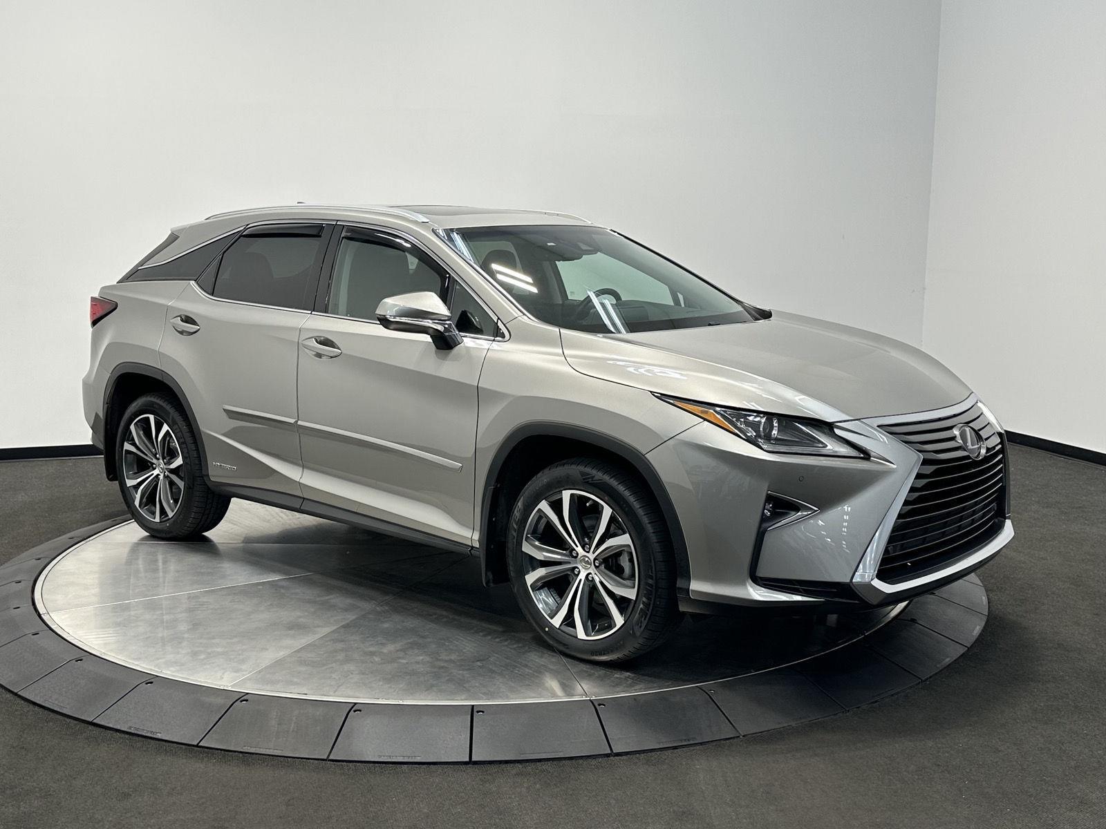 Atomic Silver 2017 Lexus RX Hybrid SUV / Crossover All-Wheel Drive Continuously Variable Transmission