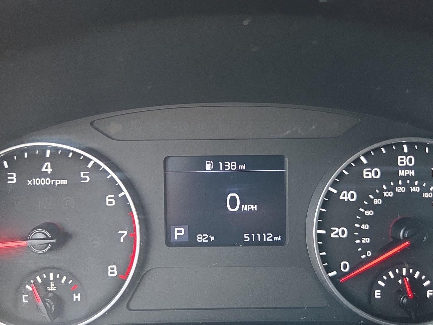 Used 2022 Snow White Pearl Kia LX image 8
