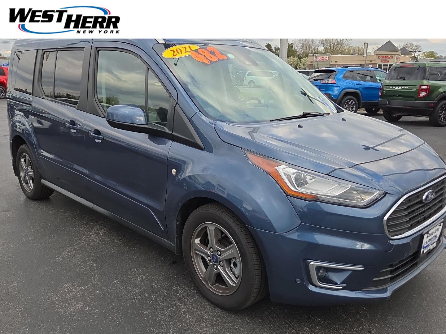 2021 Ford Transit Connect Wagon Titanium LWB FWD with Rear Liftgate