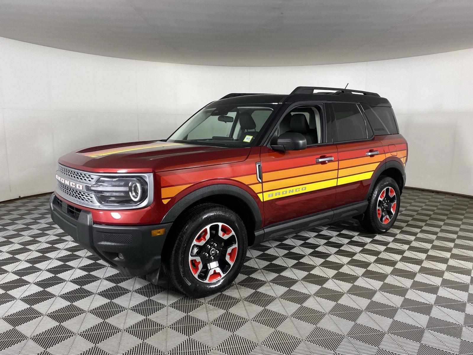 Used 2025 Ruby Red Metallic Tinted Clearcoat Ford Free Wheeling image 3