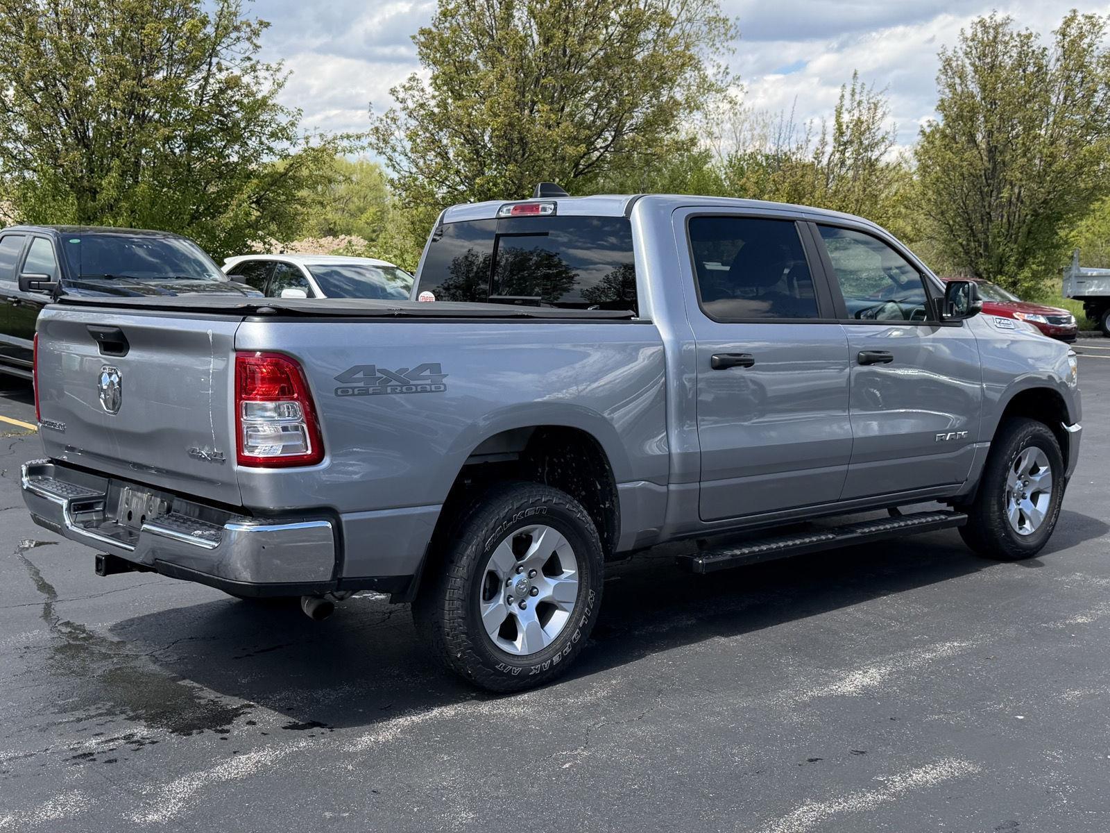 Used 2023 Billet Silver Metallic Clearcoat Ram Big Horn image 5