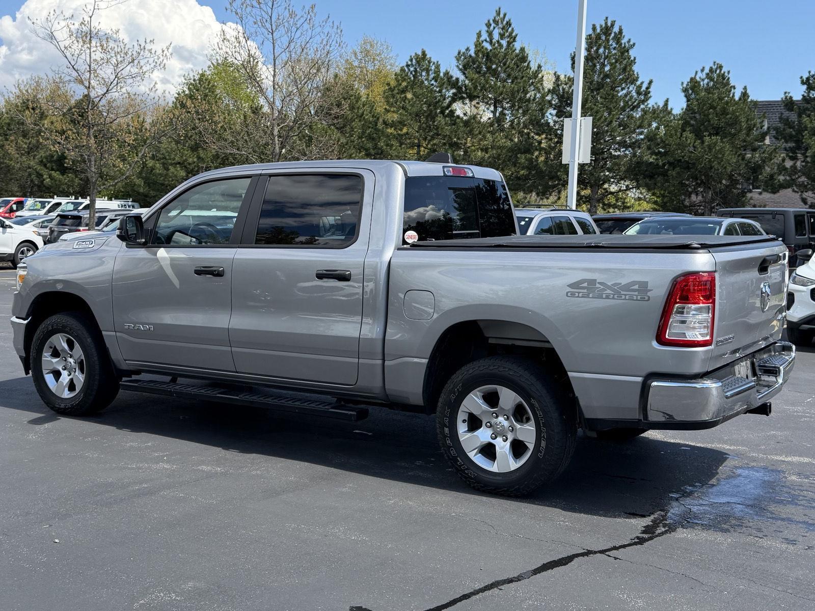 Used 2023 Billet Silver Metallic Clearcoat Ram Big Horn image 6