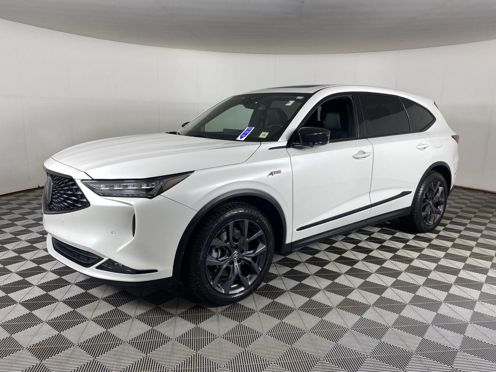Used 2023 Platinum White Pearl Acura SH-AWD w/A-SPEC image 6