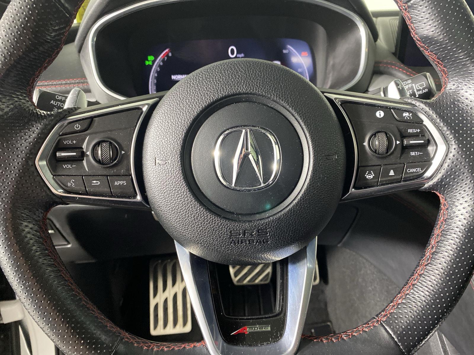 Used 2023 Platinum White Pearl Acura SH-AWD w/A-SPEC image 16