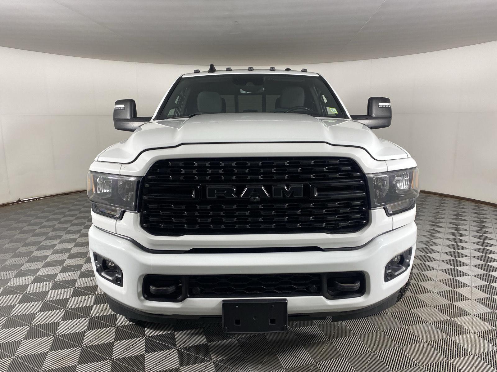 Used 2023 Bright White Clearcoat Ram Big Horn image 2