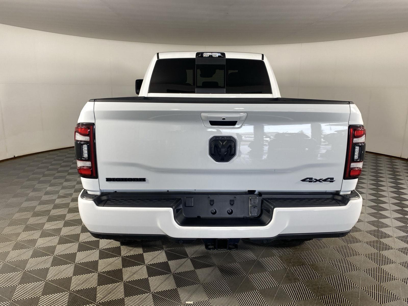 Used 2023 Bright White Clearcoat Ram Big Horn image 6