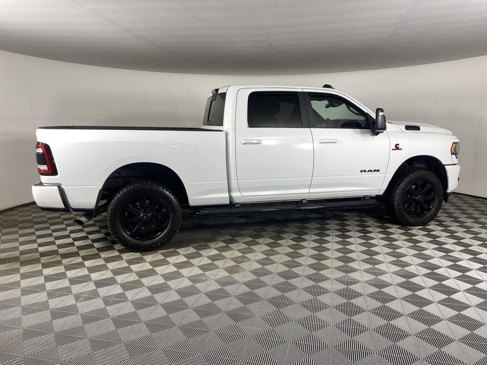 Used 2023 Bright White Clearcoat Ram Big Horn image 8