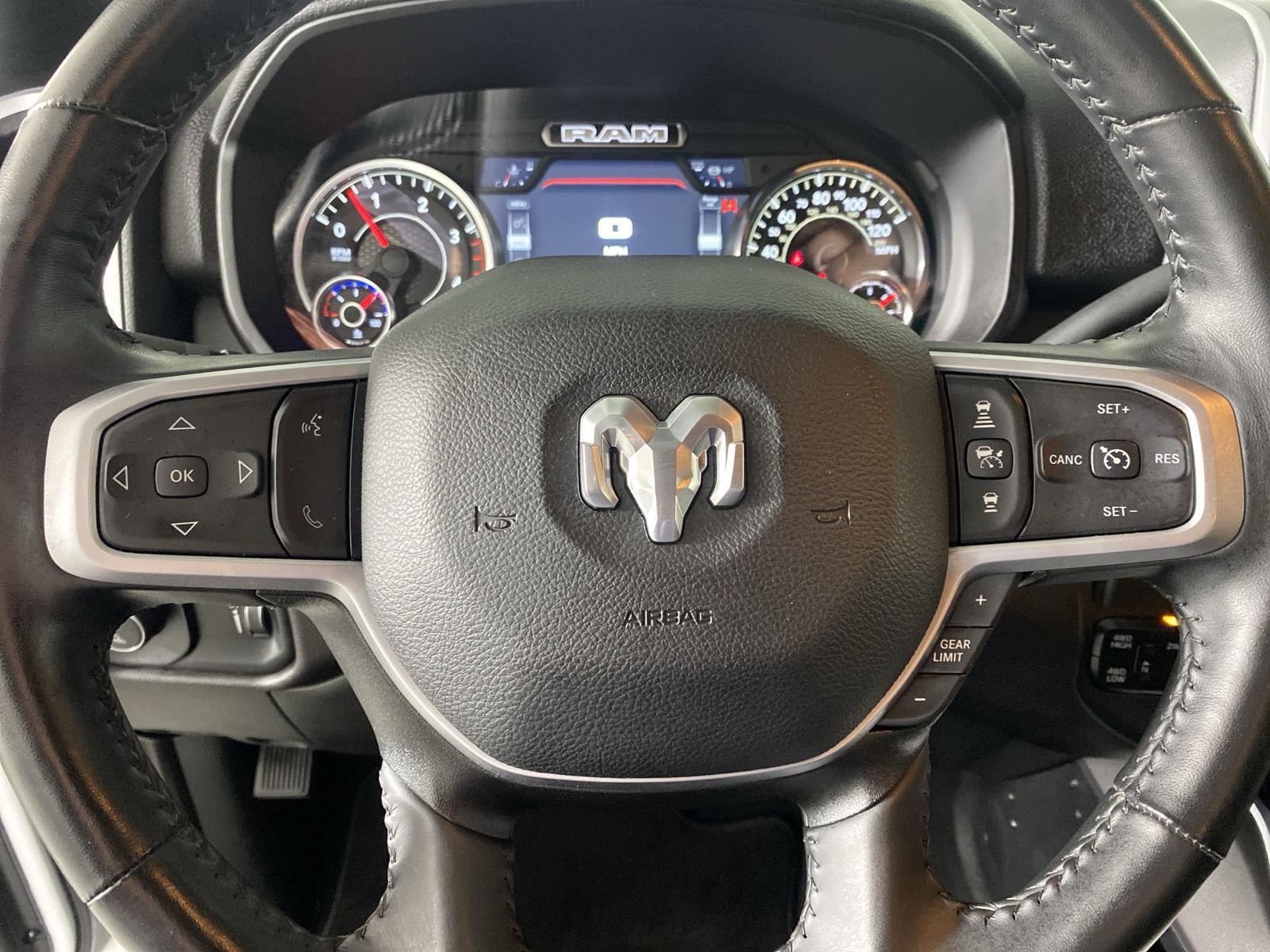 Used 2023 Bright White Clearcoat Ram Big Horn image 14