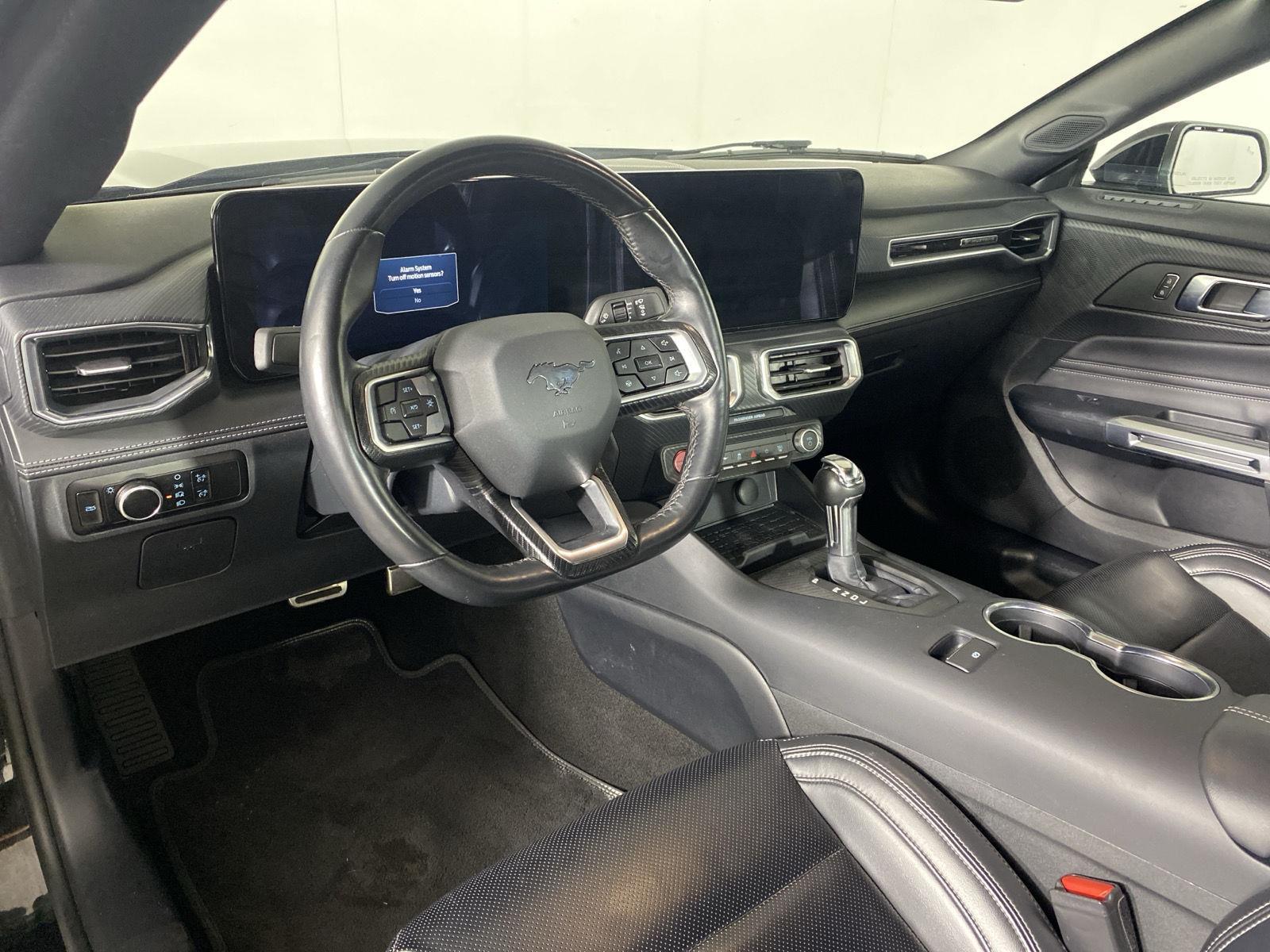 Used 2024 Shadow Black Ford EcoBoost Premium image 23