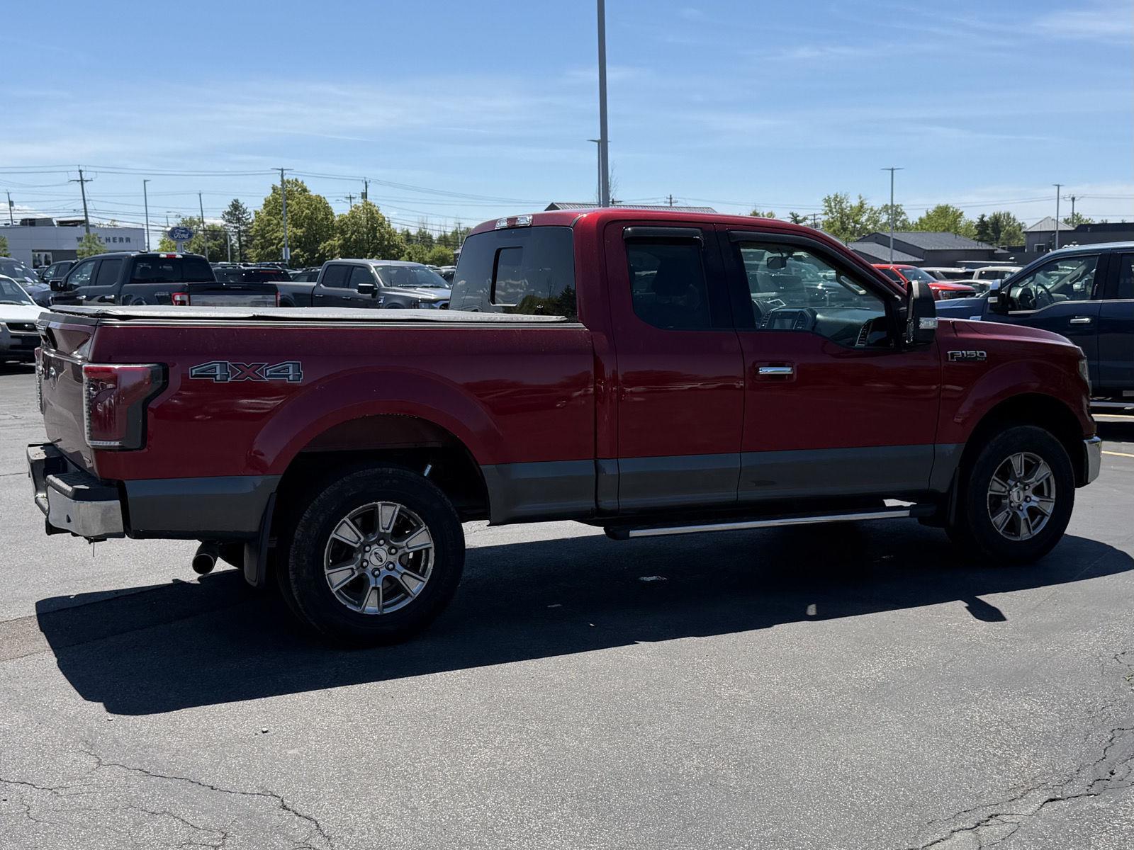 Used 2016 Ruby Red Metallic Tinted Clearcoat Ford XLT image 6