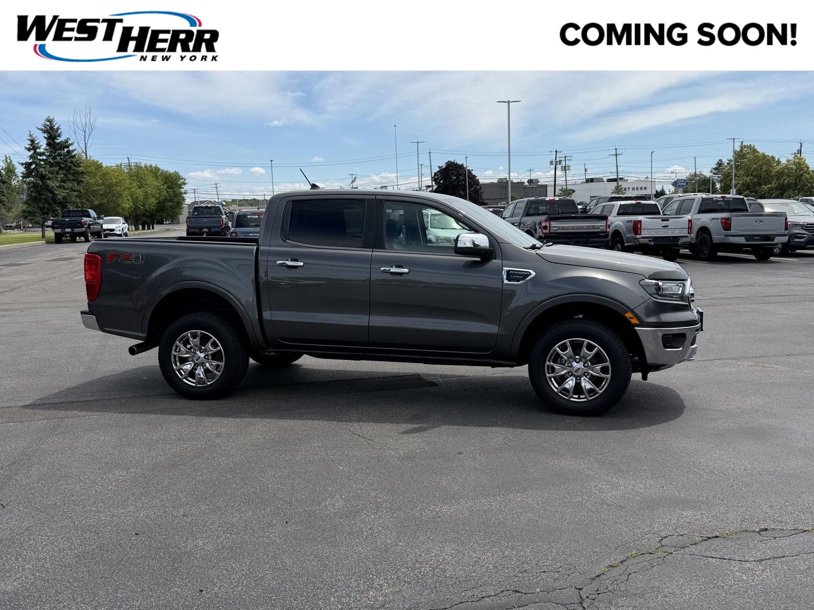 Gray (Magnetic) 2019 Ford Ranger Pickup Truck Four-Wheel Drive Automatic