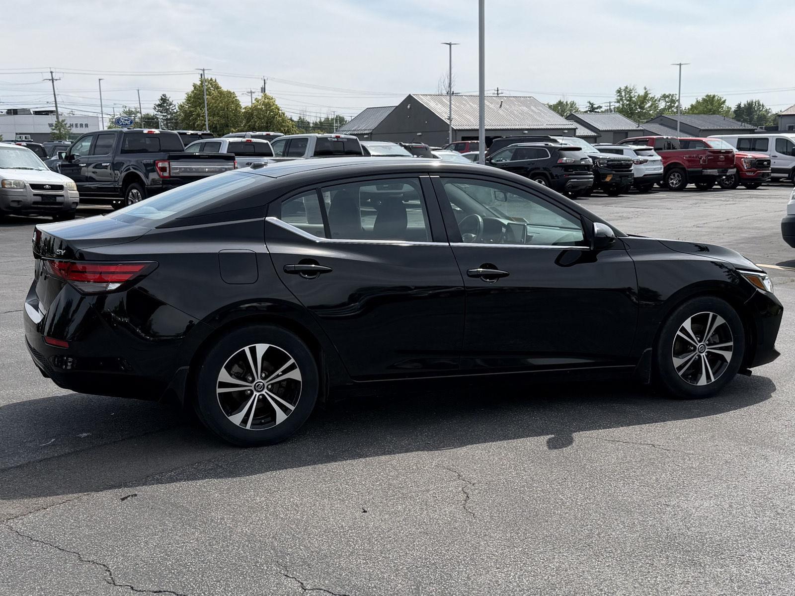 Used 2021 Super Black Nissan SV image 4
