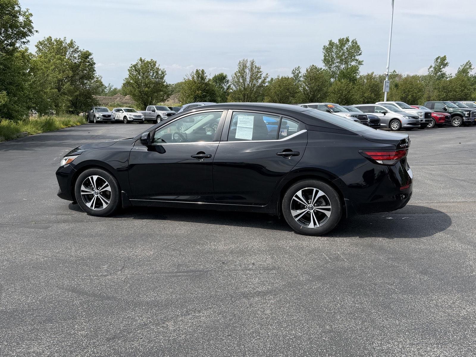 Used 2021 Super Black Nissan SV image 5